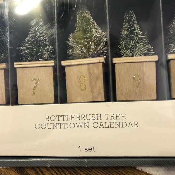 Threshold bottlebrush tree countdown calendar set Target brand - Picture 2 of 7